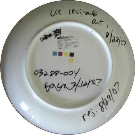 Reverse of above plate