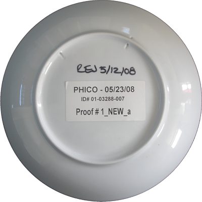 Reverse of above plate