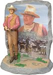John Wayne Figurine The Cowboy by Bradford Exchange