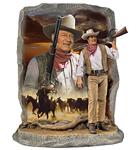John Wayne. The Duke. American Hero Figurine Collection