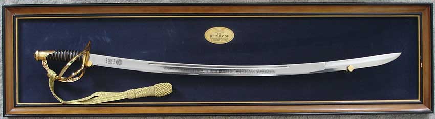 John Wayne Commemorative Cavalry Sword