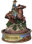 John wayne Legendary Horseman Figurine