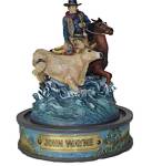 John Wayne Rugged Horseman Figurine