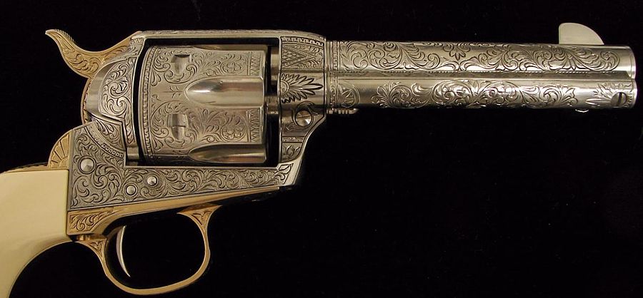 John Wayne Franklin Mint Commemorative Colt 45 Revolver
