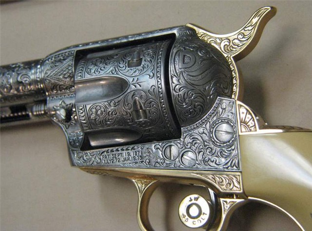 John Wayne Franklin Mint Commemorative Colt 45 Revolver