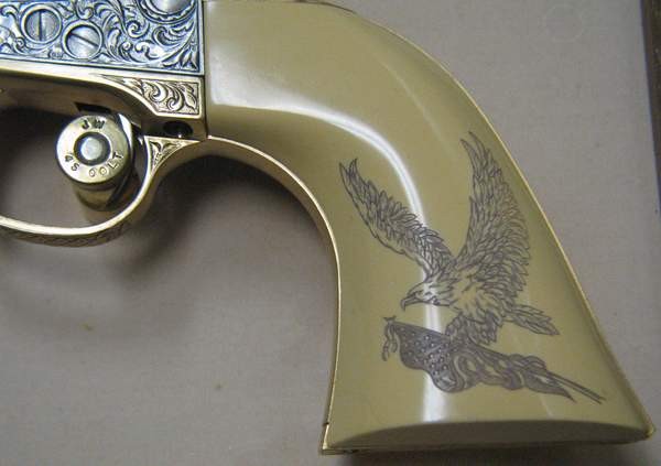 John Wayne Franklin Mint Commemorative Colt 45 Revolver