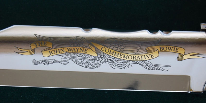 John Wayne Commemorative Bowie Knife