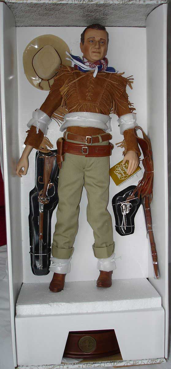 John Wayne Hondo Doll by Franklin Mint