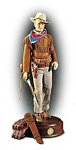 John Wayne Hondo Figure by Franklin Mint