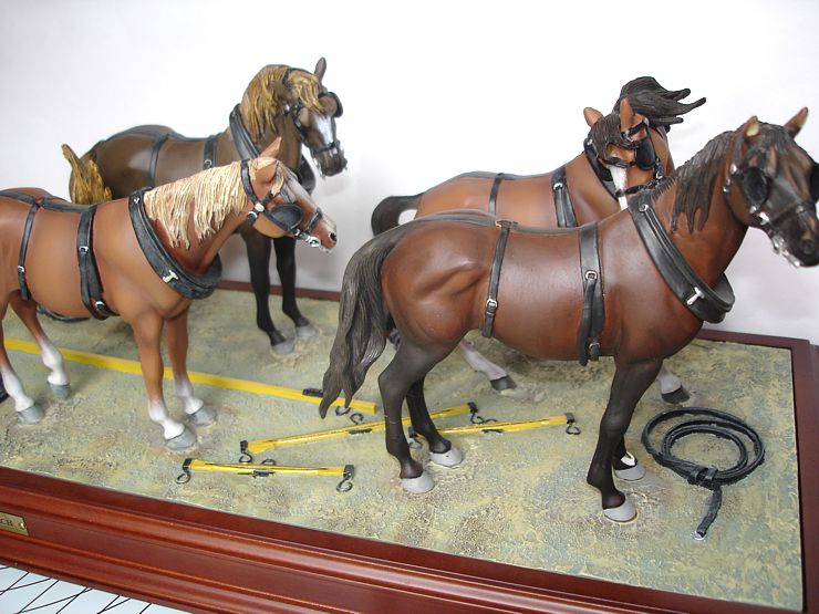 Horses on John Wayne Stagecoach