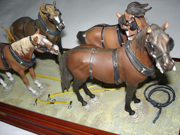 Horses on John Wayne Stagecoach