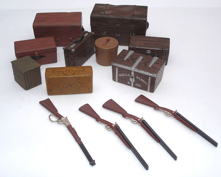 John Wayne Stagecoach Luggage and Guns