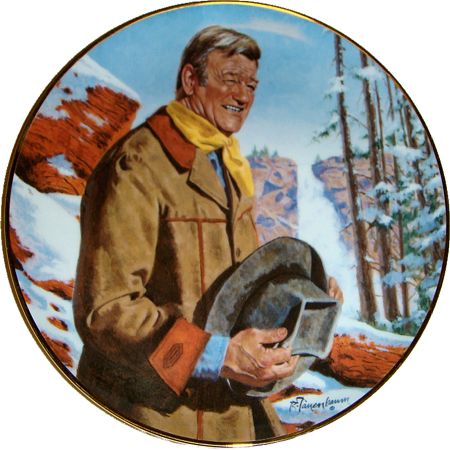 John Wayne Plate Pine Ridge