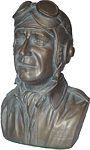 John Wayne Flying Bust by Anthony Of Solvang