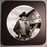 John Wayne plate.