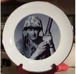 John Wayne plate.